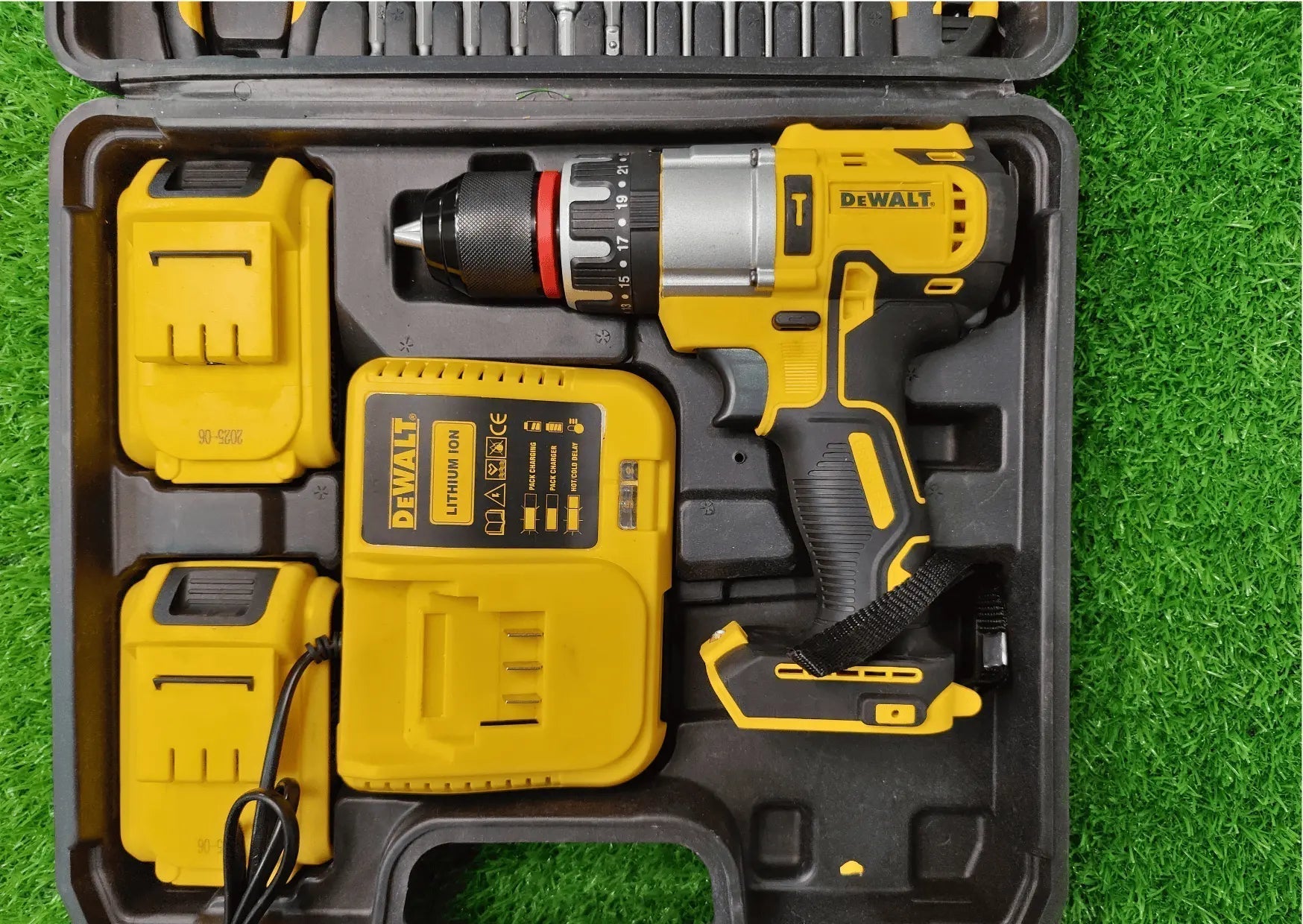 DeWalt 36V Hammer Drill | 42Nm Torque Concrete Crusher Pro Kit